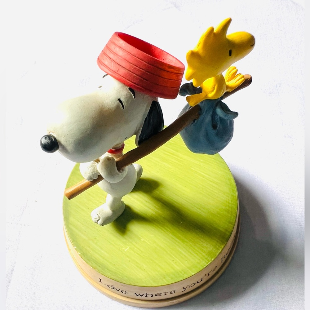 Hallmark Limited Edition 2013 Figurine Peanuts Love Where You’er Headed Ge2